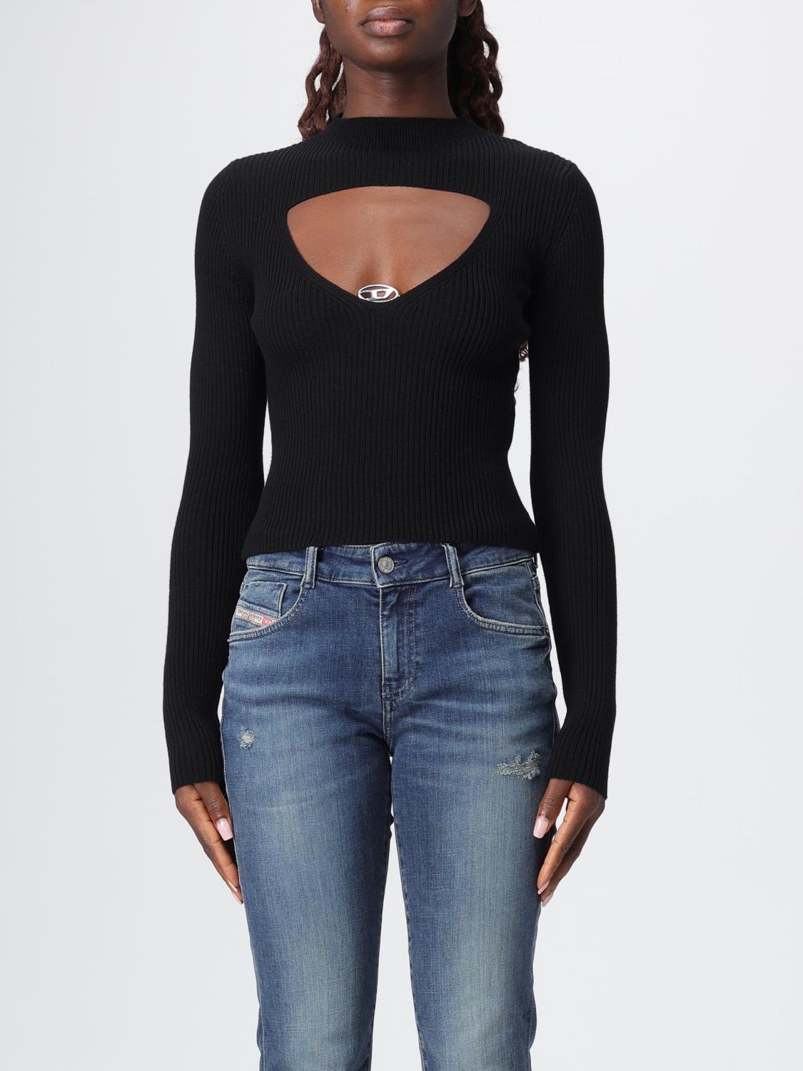 Diesel Γυναικών Μαύρο Top Woman Color