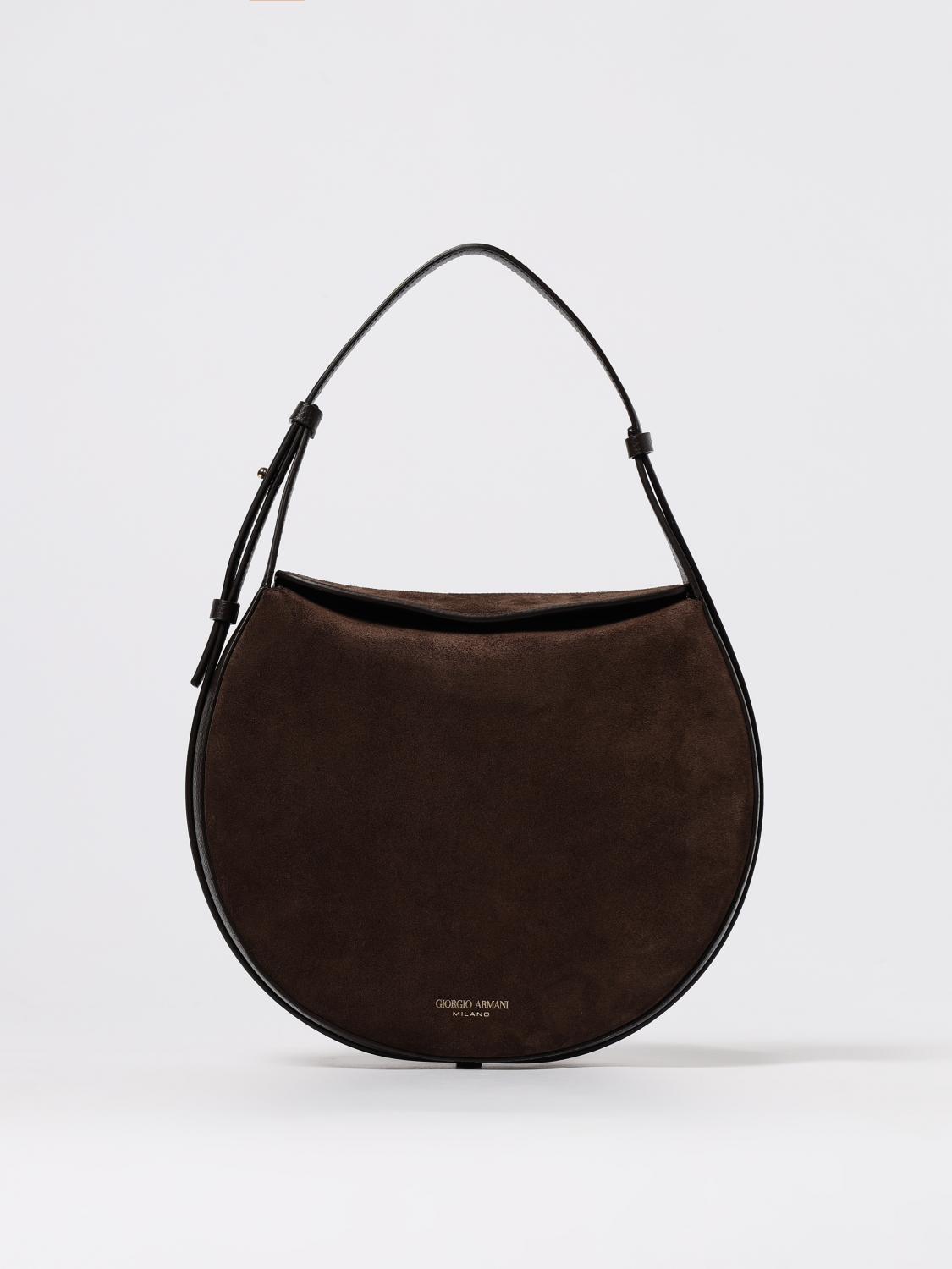 Giorgio Armani Shoulder Bag  Woman Color Brown In Brown