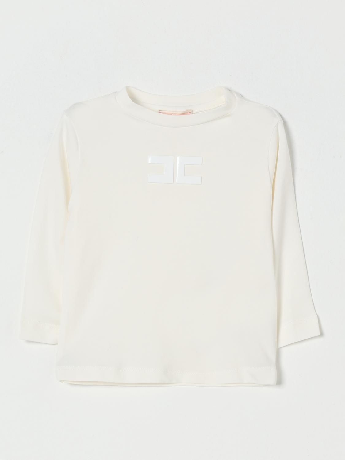 Elisabetta Franchi La Mia Bambina Babies' T-shirt Kids In White