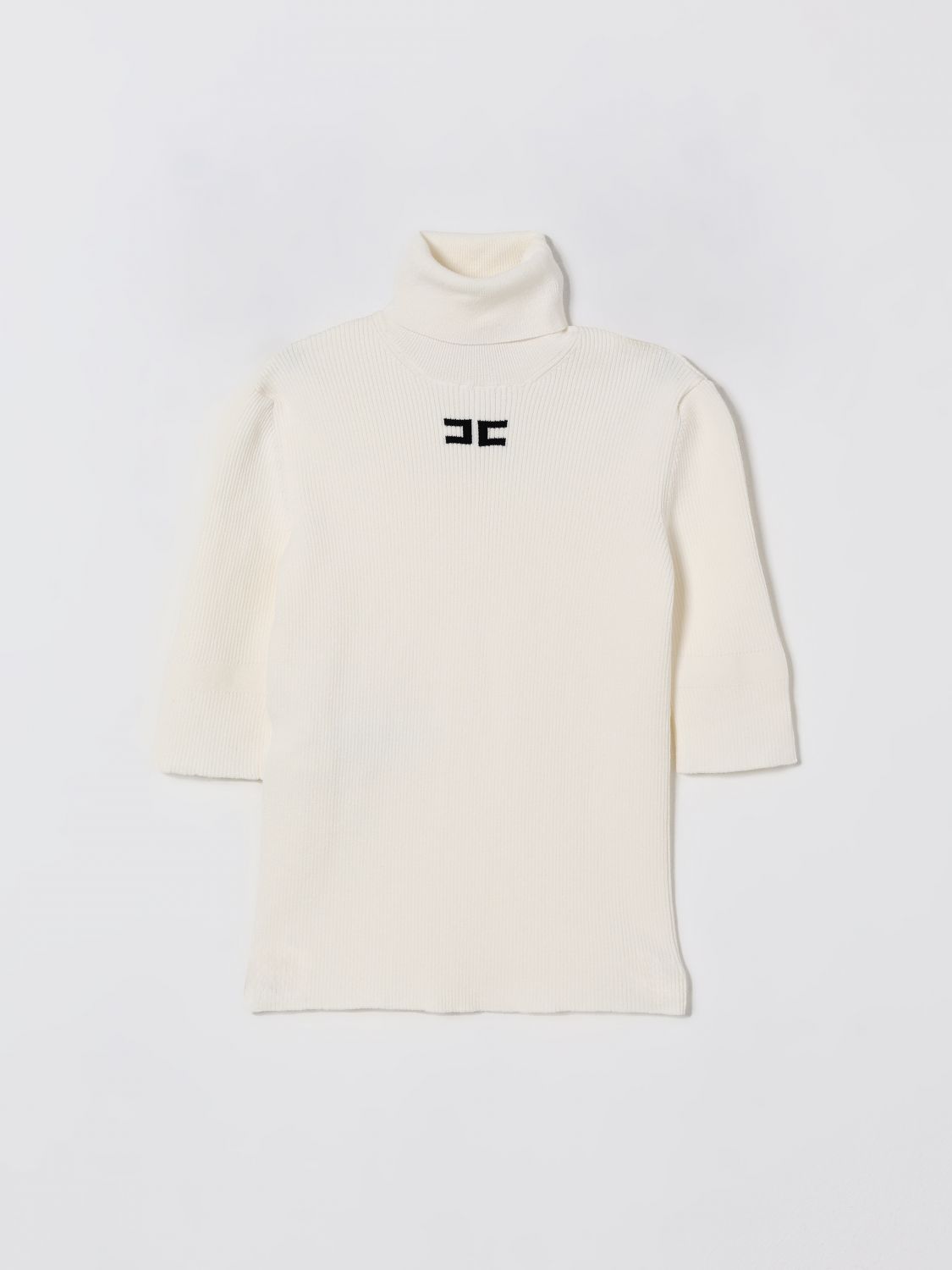 Elisabetta Franchi La Mia Bambina Sweater  Kids Color White In White