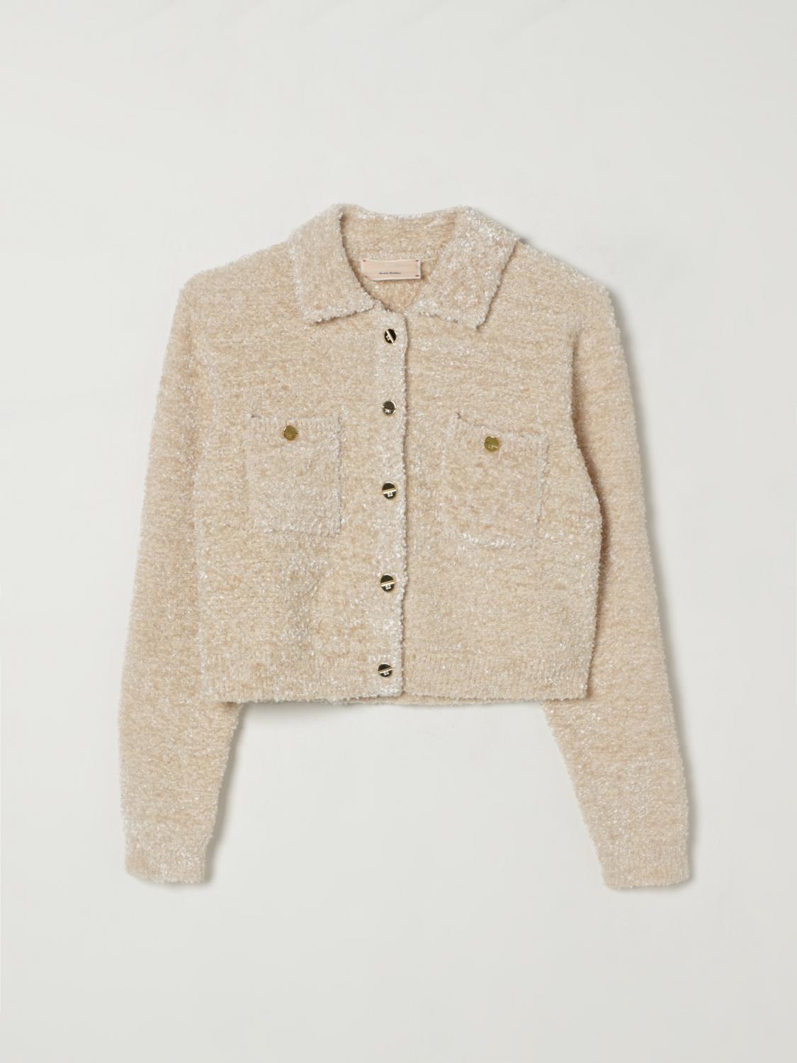 Elisabetta Franchi La Mia Bambina Blazer Kids In Animal Print