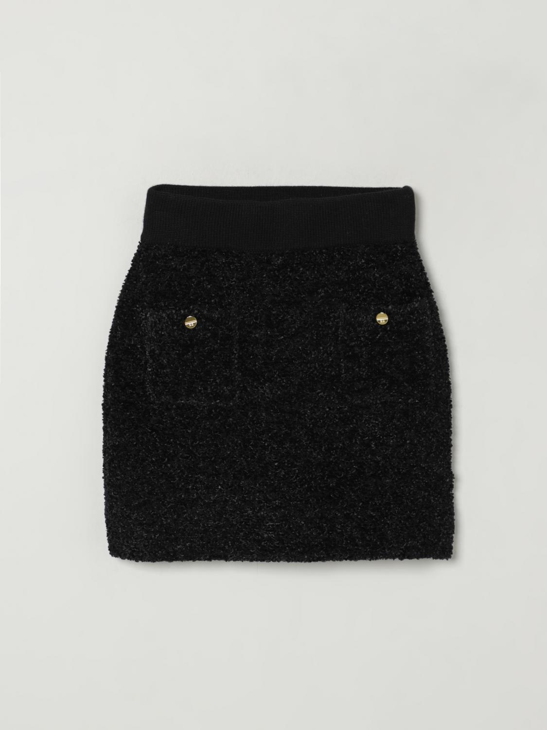 Elisabetta Franchi La Mia Bambina Skirt Kids In Animal Print