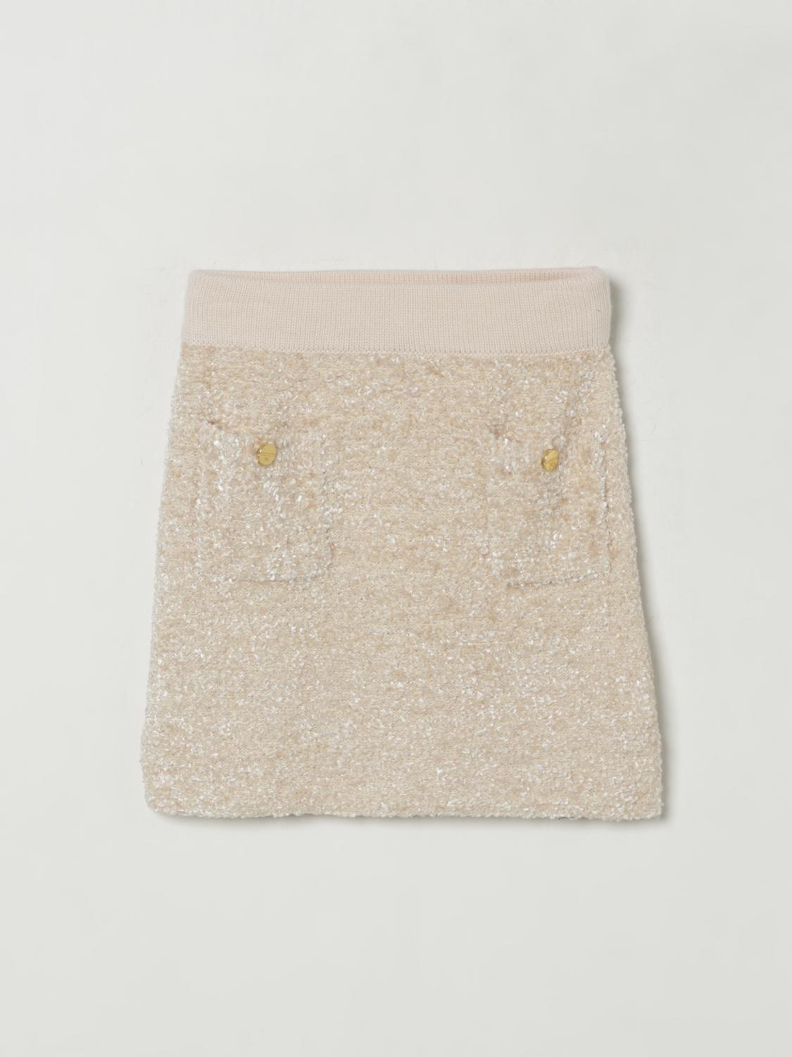 Elisabetta Franchi La Mia Bambina Skirt Kids In Animal Print