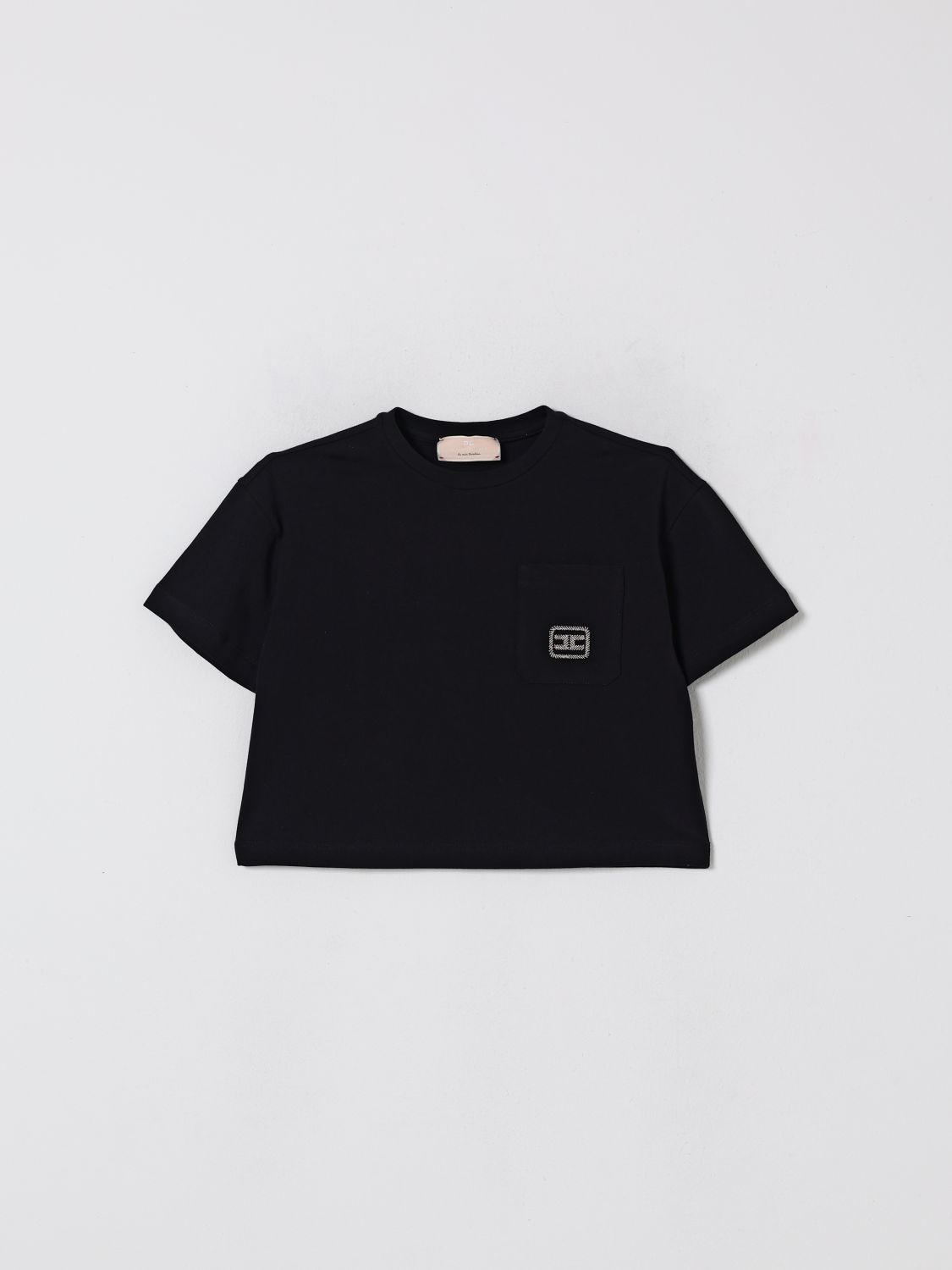 Elisabetta Franchi La Mia Bambina T-shirt  Kids Color Black In Black
