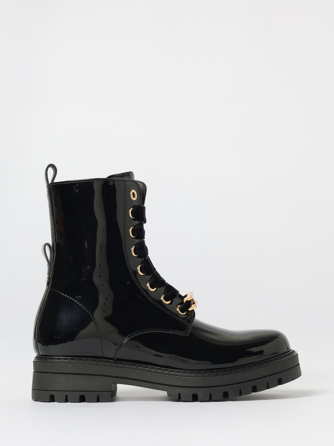 Elisabetta Franchi La Mia Bambina Shoes Kids Color Black In Black