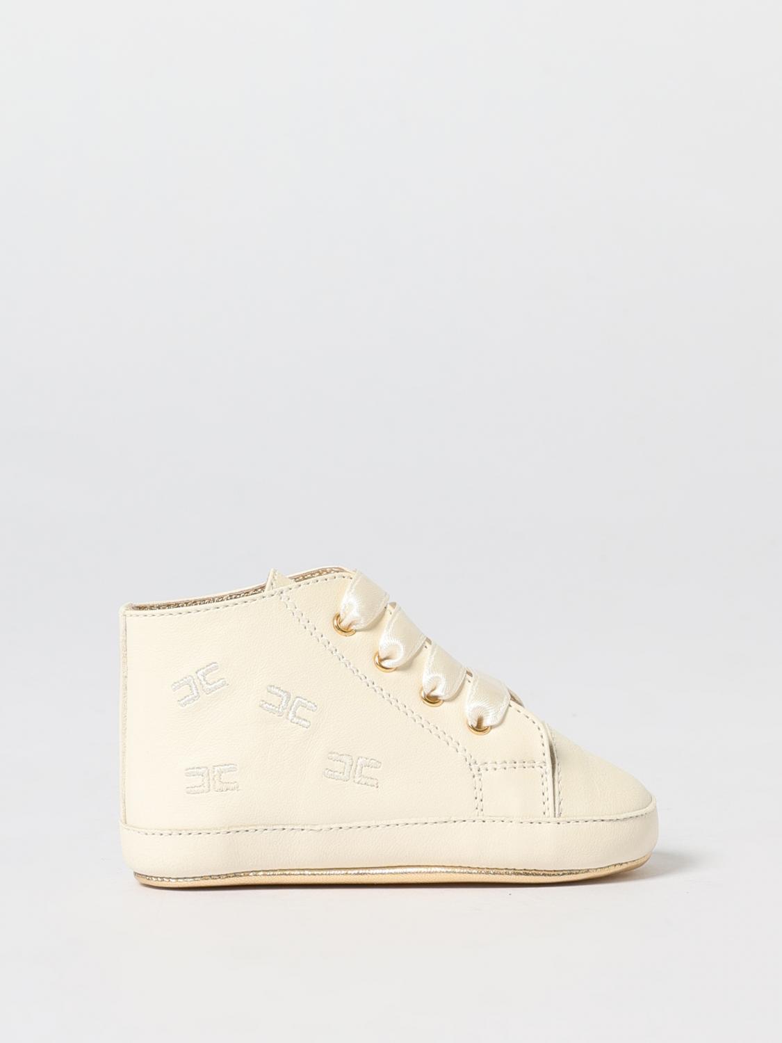 Elisabetta Franchi La Mia Bambina Shoes Kids Color Milk In Neutral