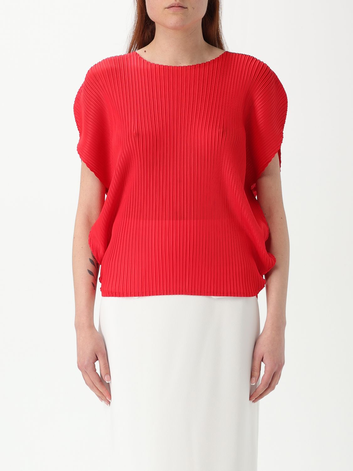 Meimeij Top  Woman Colour Red
