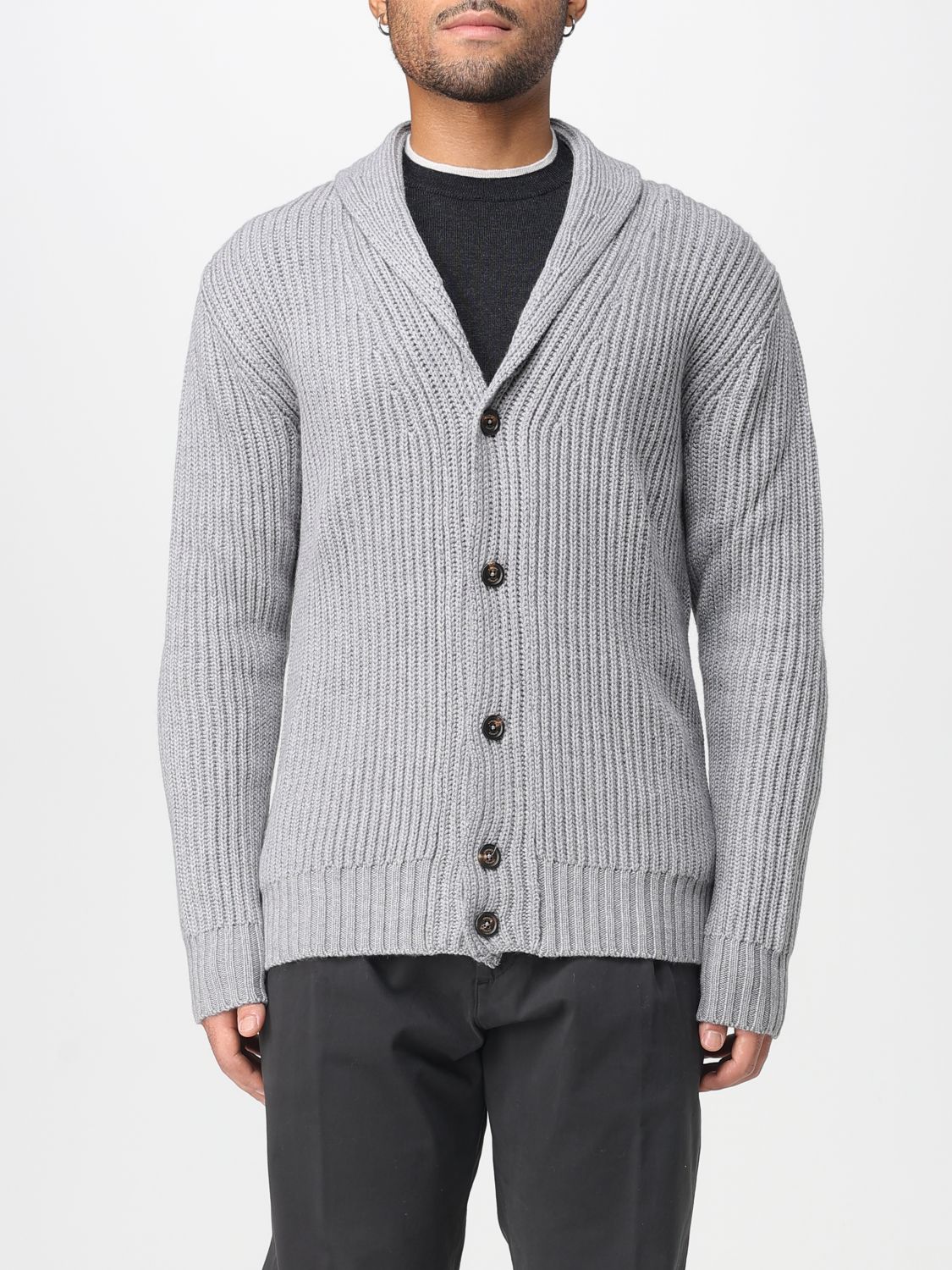 Eleventy Sweater Men Color Grey In Gray