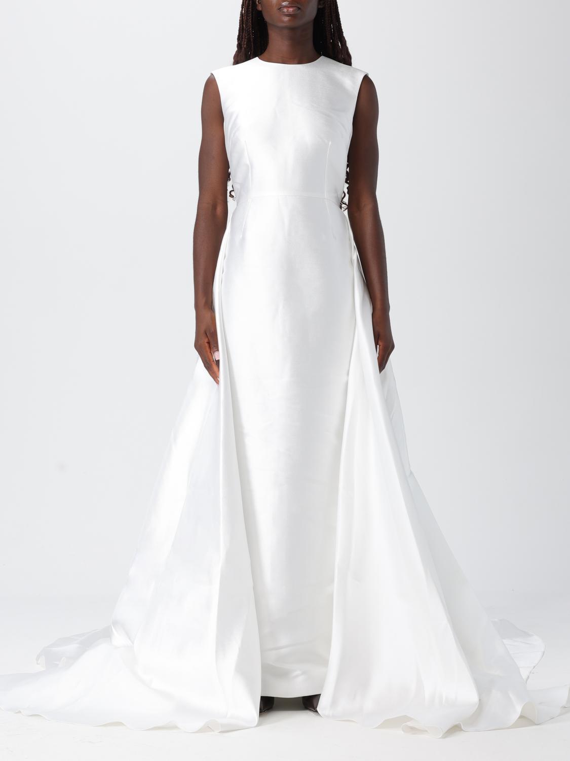 Solace London Larsen Maxi Dress In White
