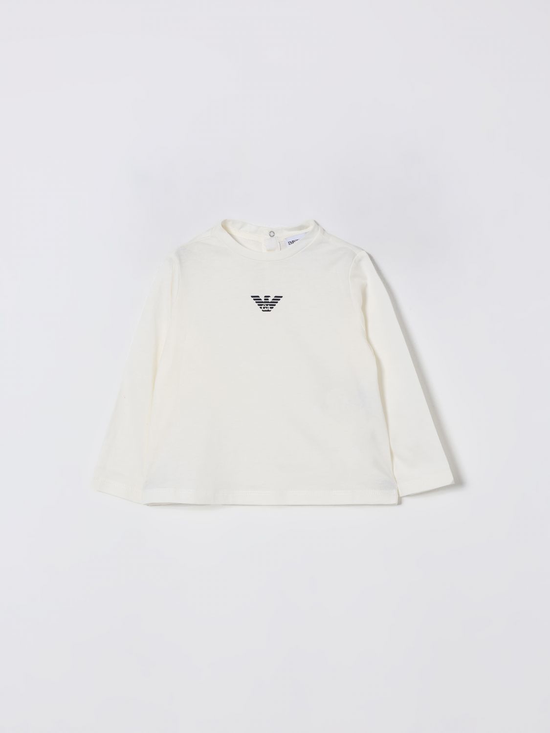 Emporio Armani T-shirt  Kids Color White In White