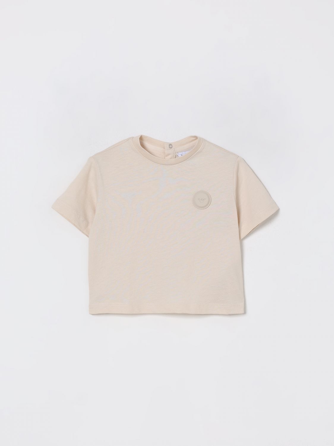 Emporio Armani T-shirt  Kids Color Ivory In Neutral