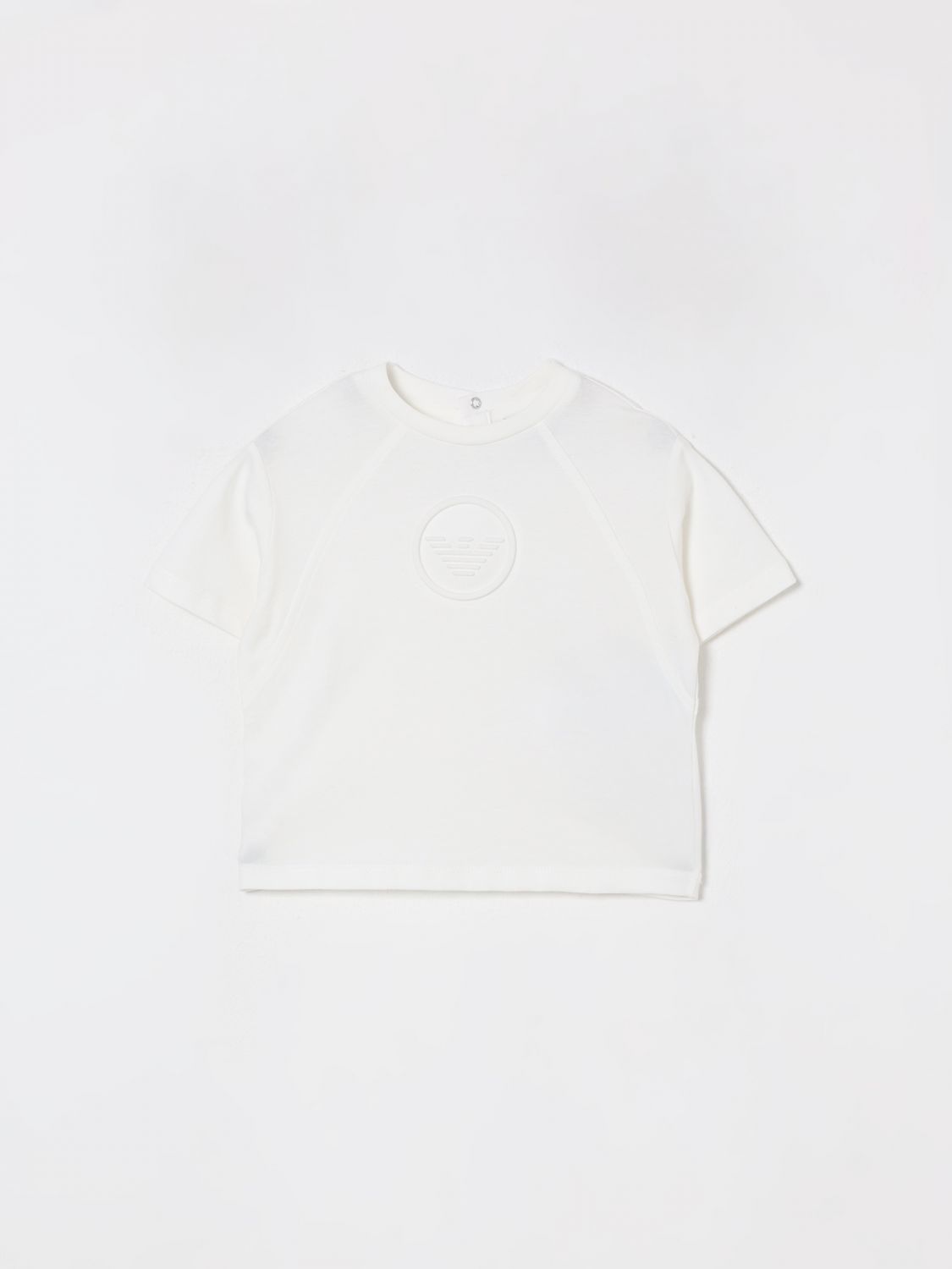 Emporio Armani T-shirt Kids Color White In White