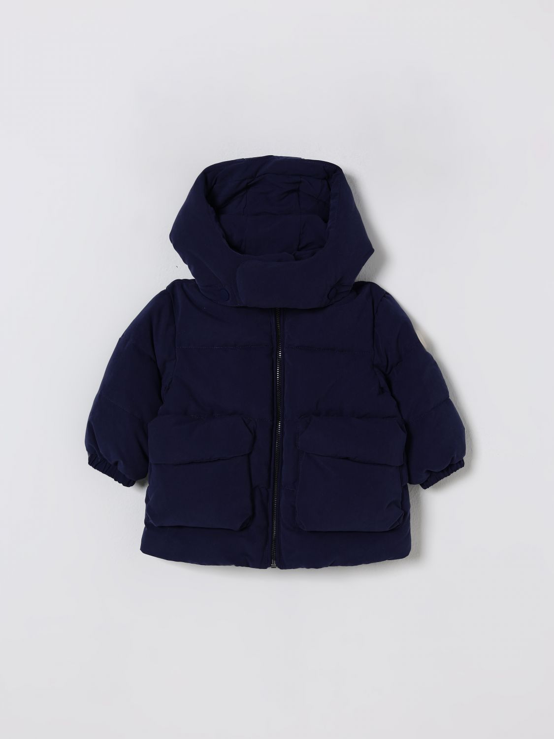 Emporio Armani Jacket Kids Color Navy In Blue