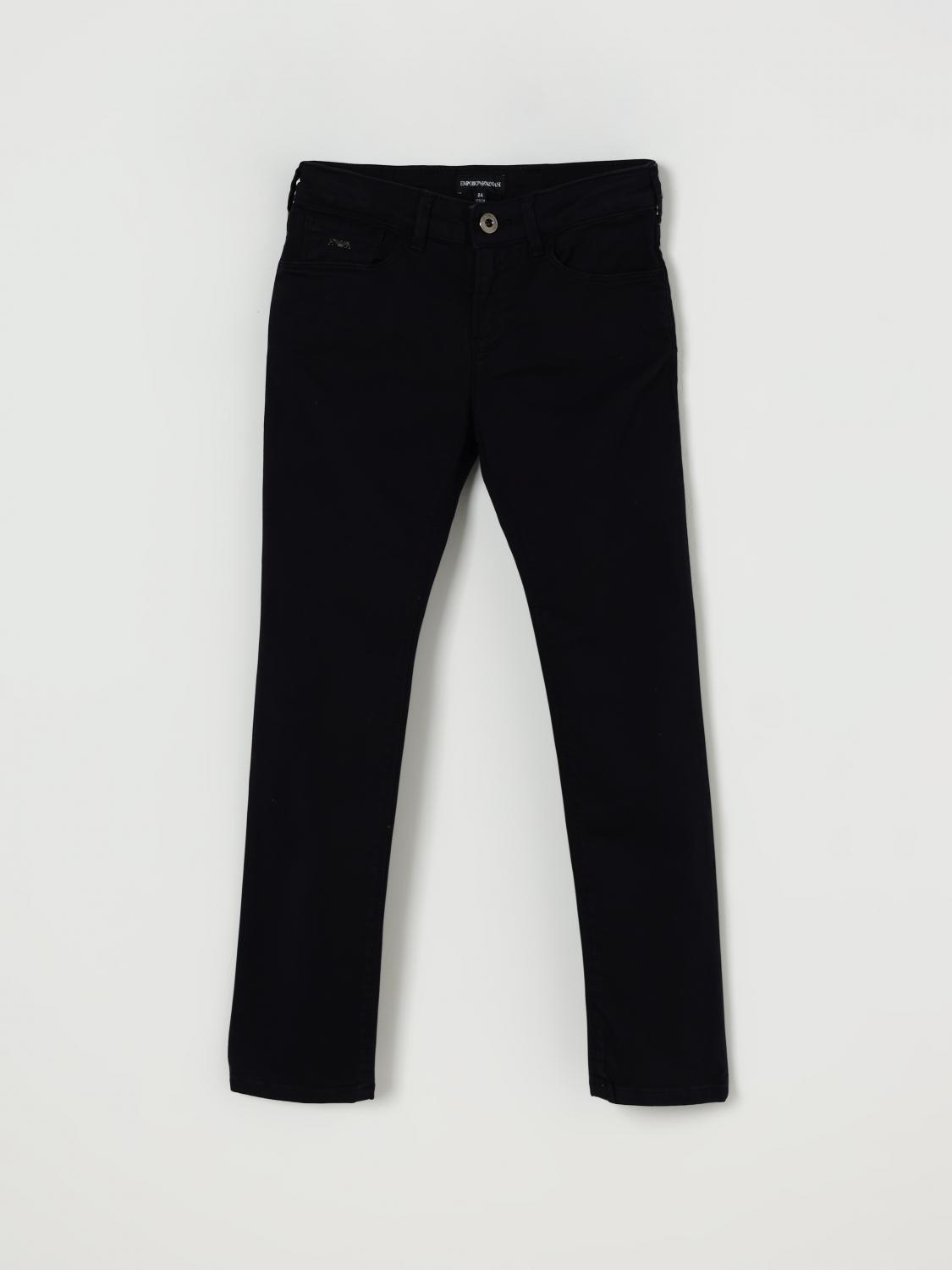 Emporio Armani Jeans  Kids Color Denim In Blue