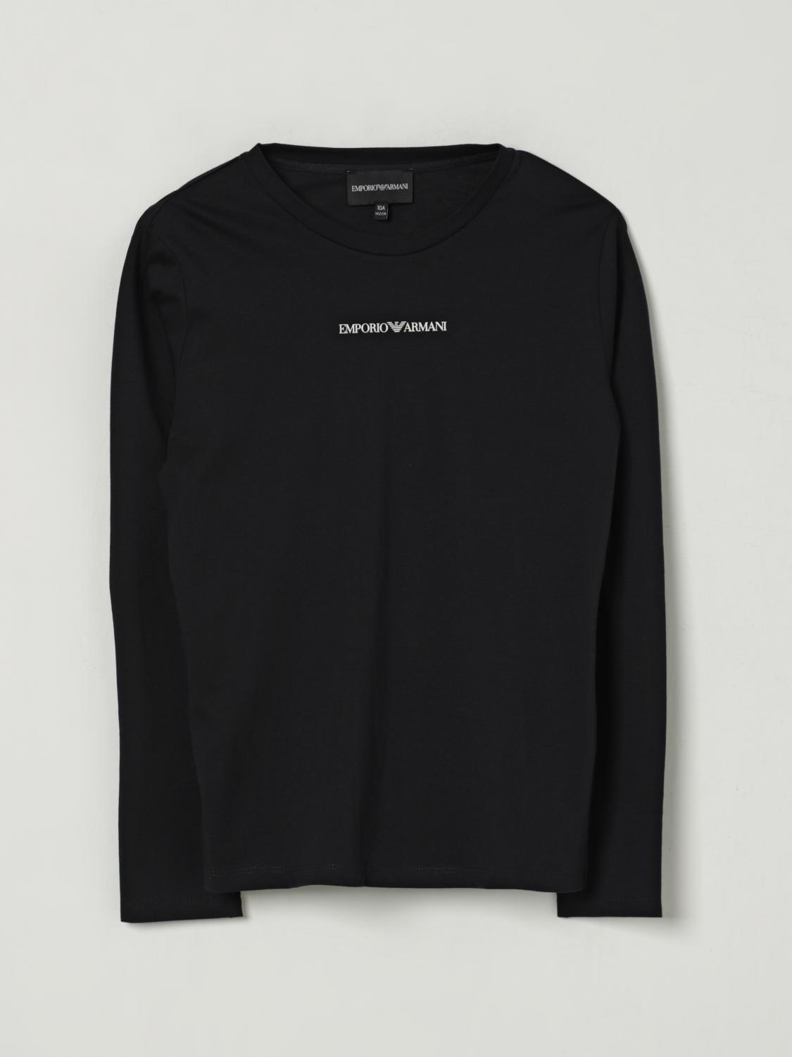 Emporio Armani Sweater Kids Color Blue In Blue