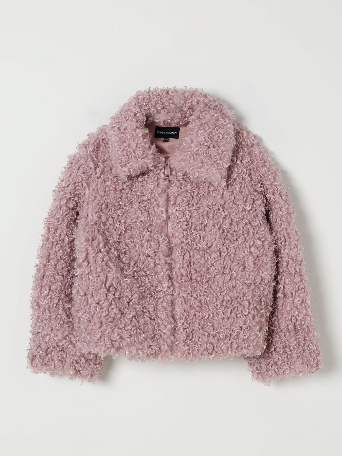Emporio Armani Coat  Kids Color Pink In Pink