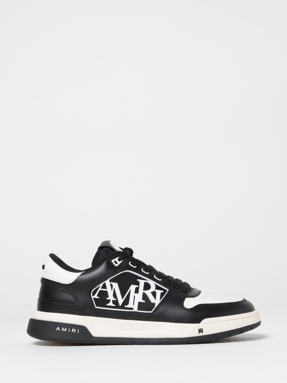Amiri Classic Low Logo Lace-up Sneakers In Black