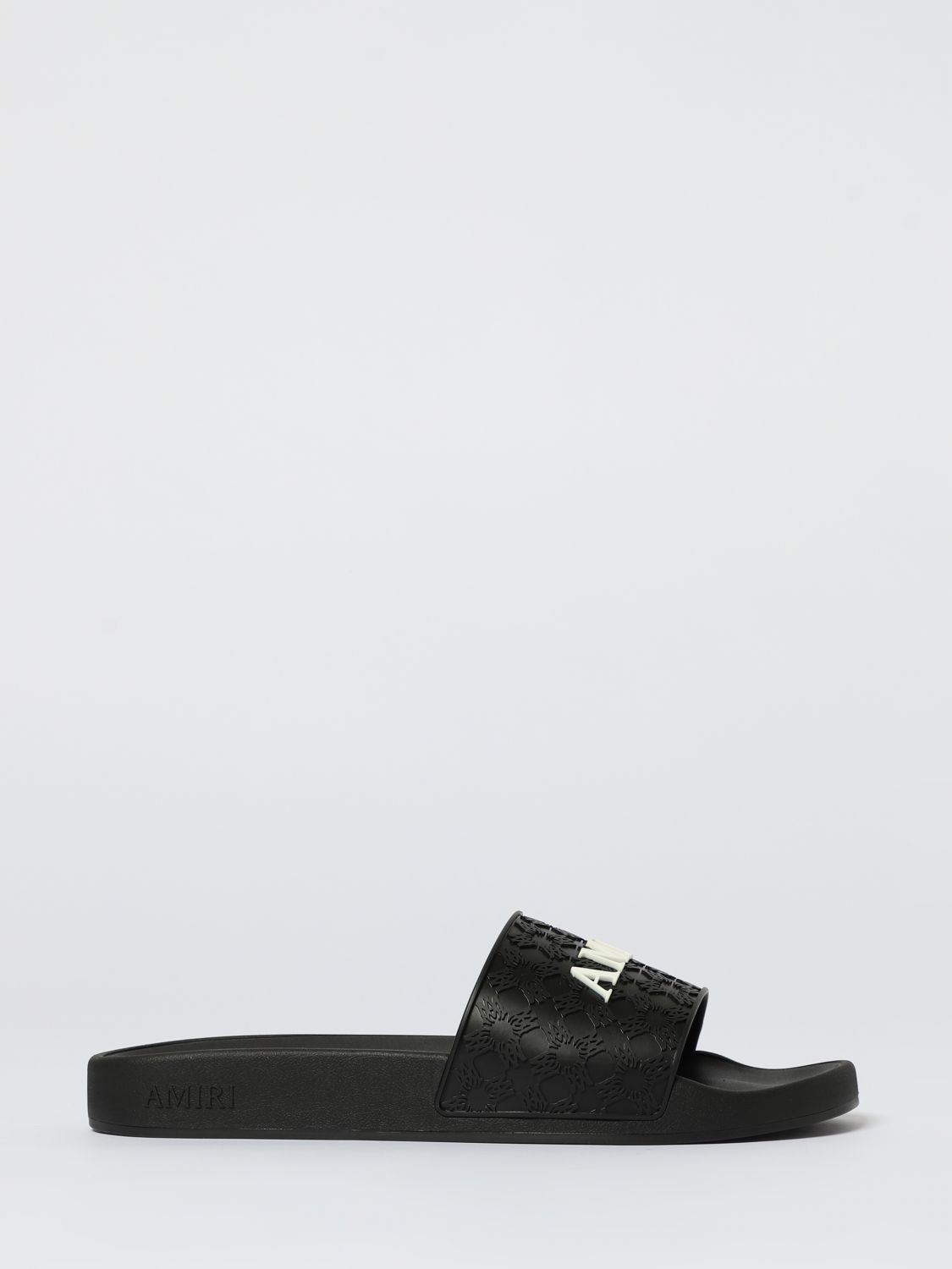 Amiri Modern Pool Slide Single Strap In Black