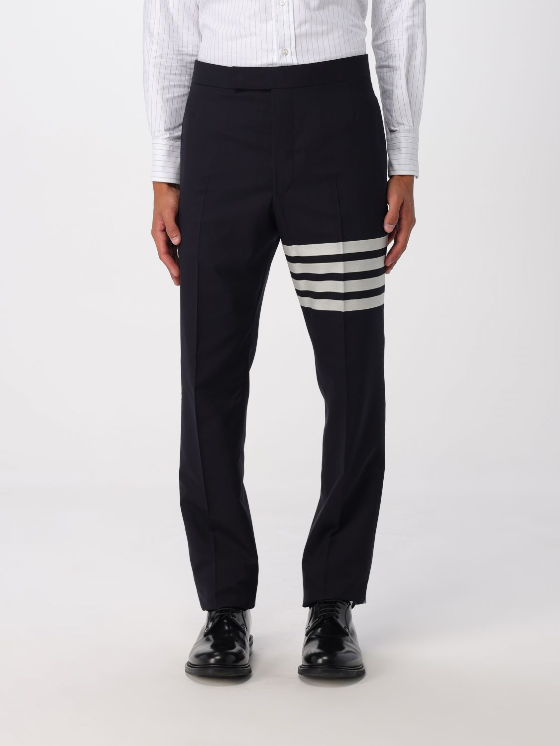 Thom Browne Pants Men Color Navy In Blue