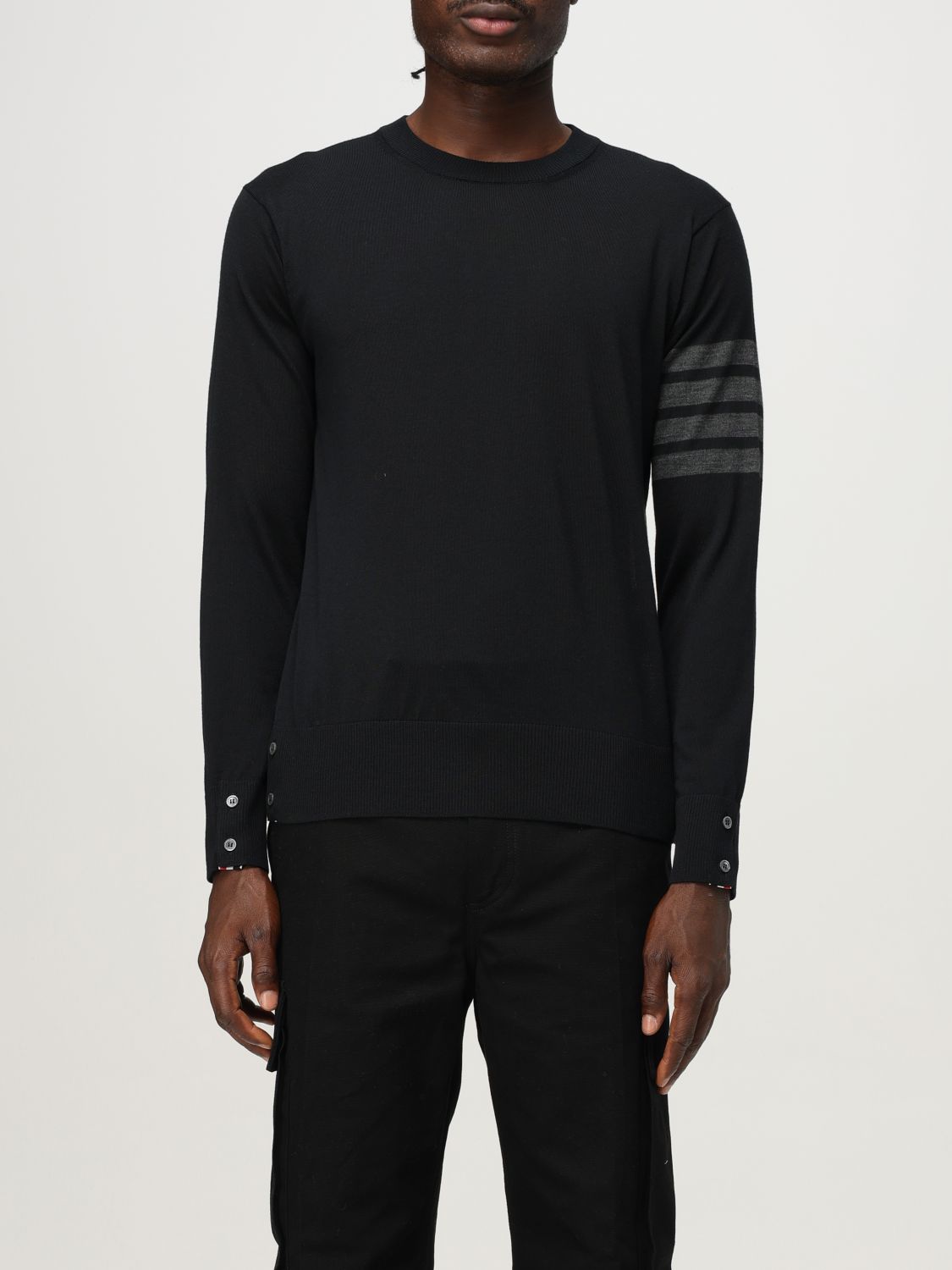 Thom Browne Sweater  Men Color Black In Black