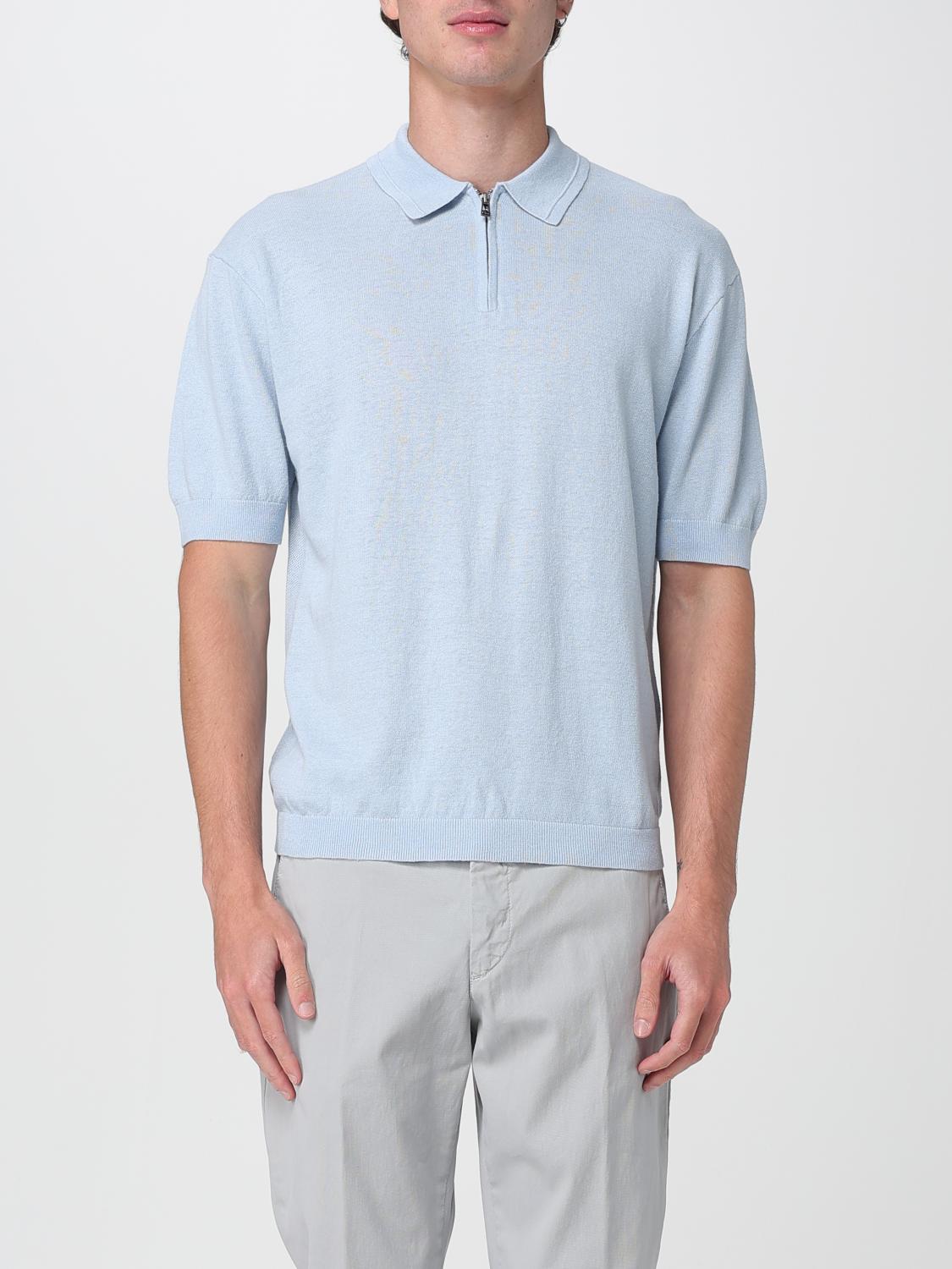 Armani Exchange Sweater Men Color Gnawed Blue In Blue