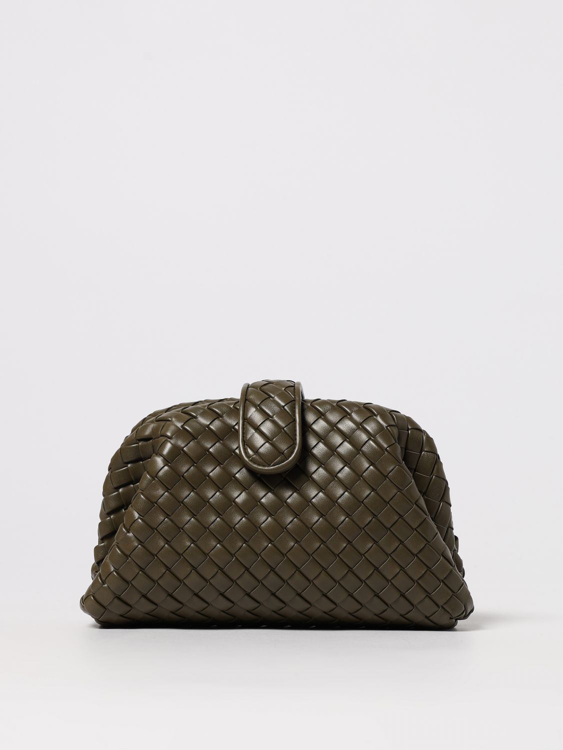 Bottega Veneta Clutch  Woman Color Grey In Gray