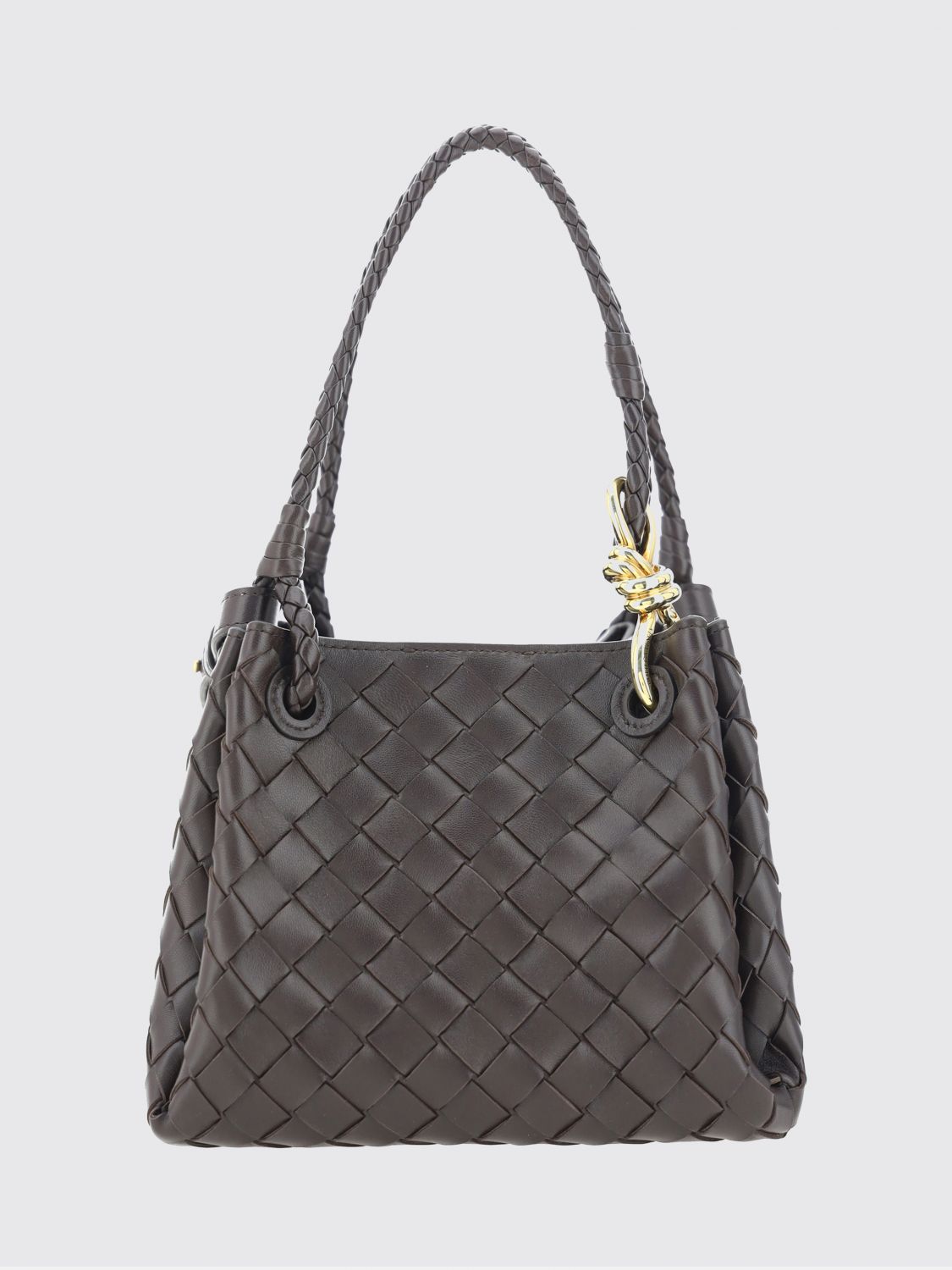 BOTTEGA VENETA Borsa Parachute Small in pelle intrecciata