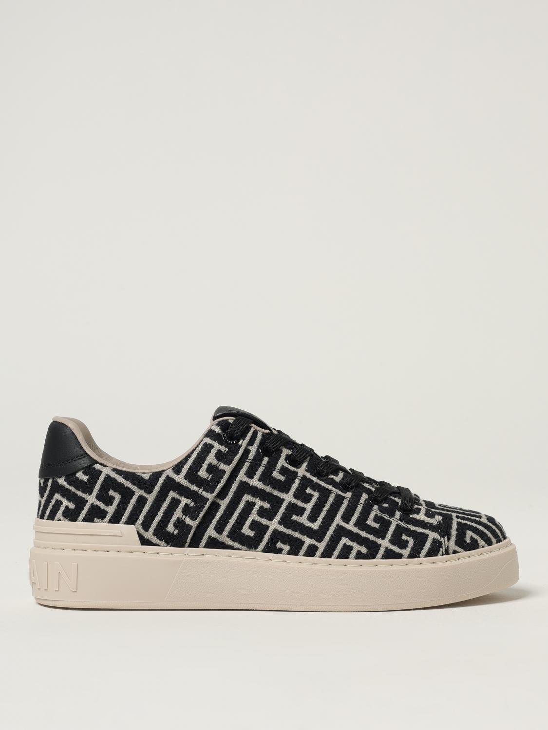 BALMAIN Black Women's Sneakers