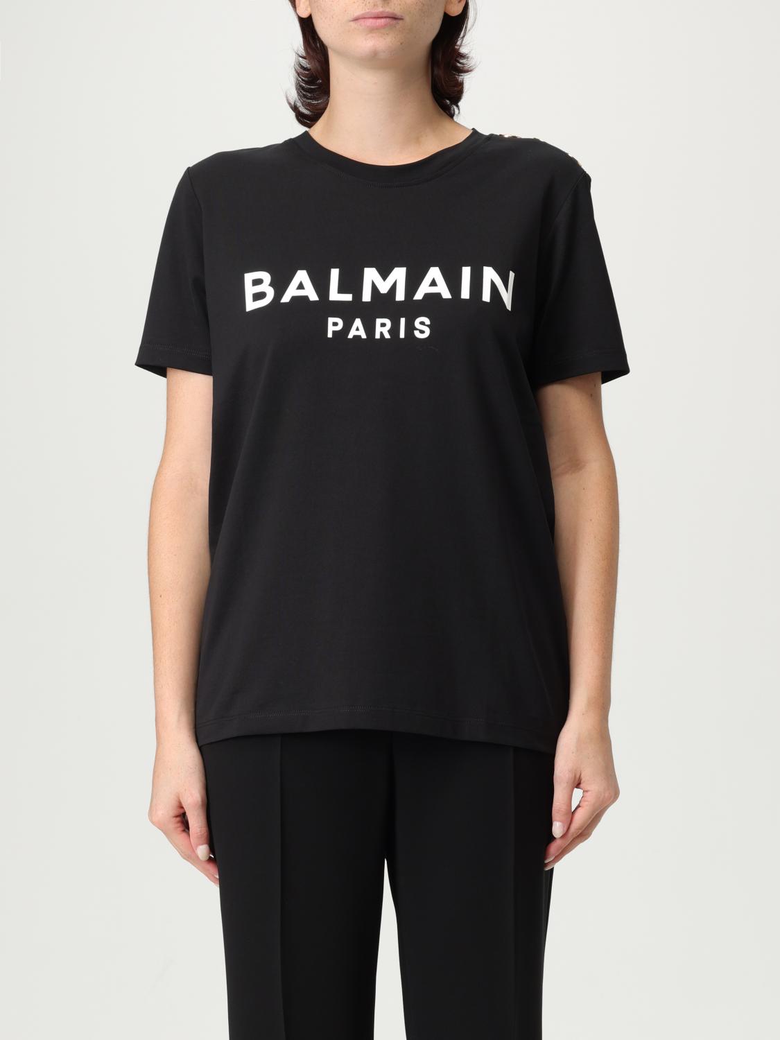 Balmain T-shirt  Woman Color Black