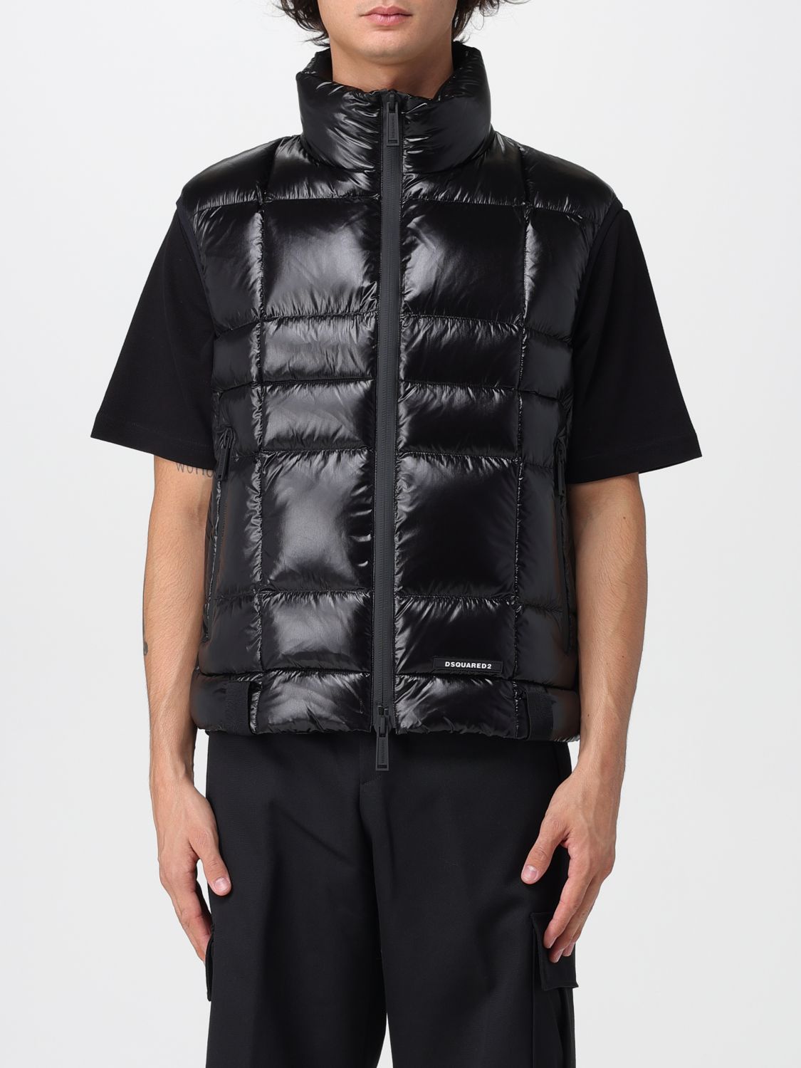 Dsquared2 Jacket Men Color Black In Black