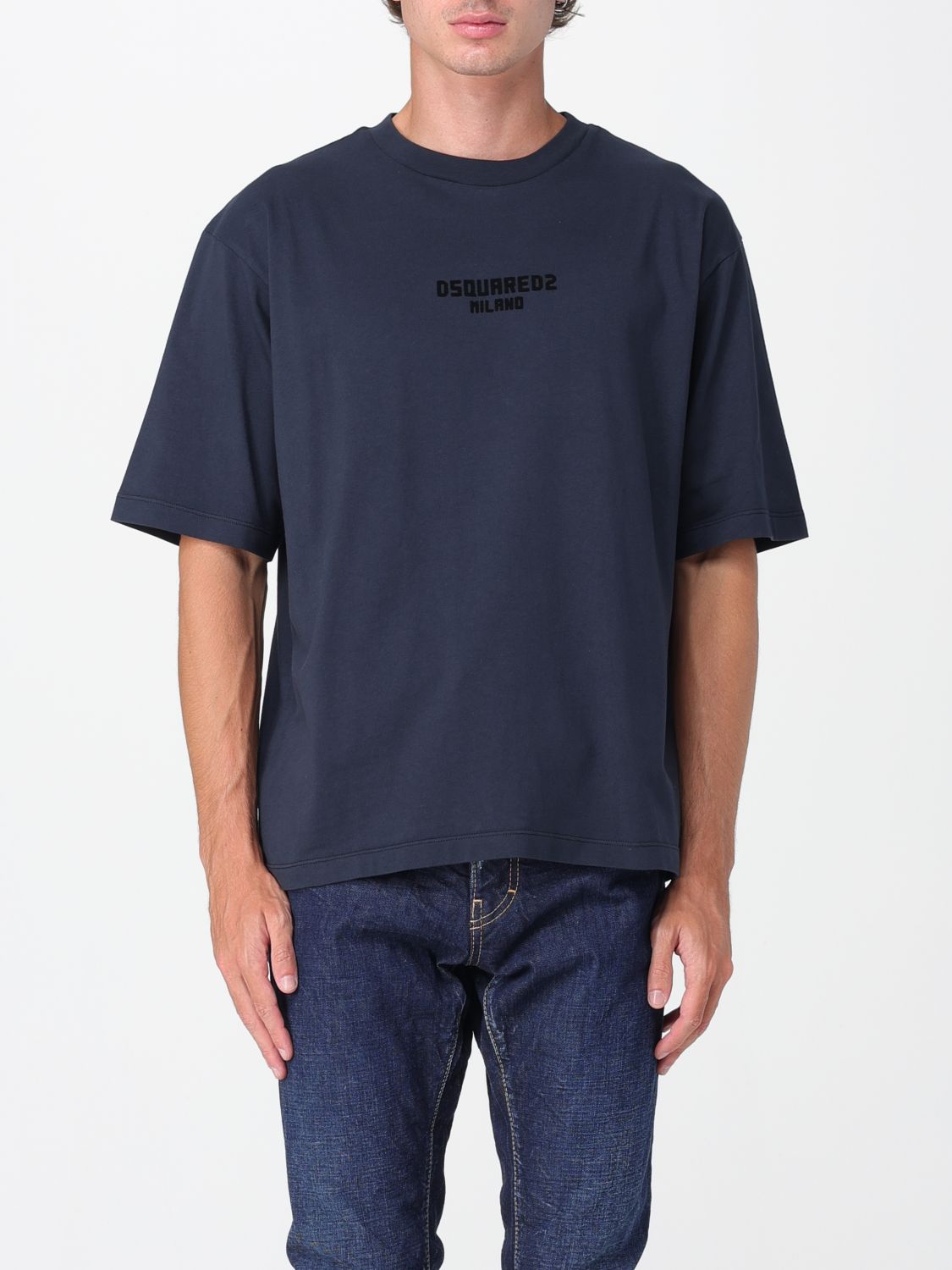 Dsquared2 T-shirt  Men Color Navy In Blue