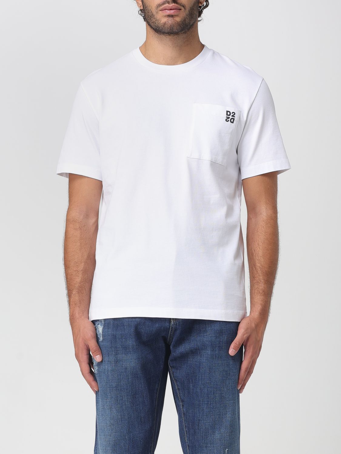 Dsquared2 Two Set Logo T-shirts In White