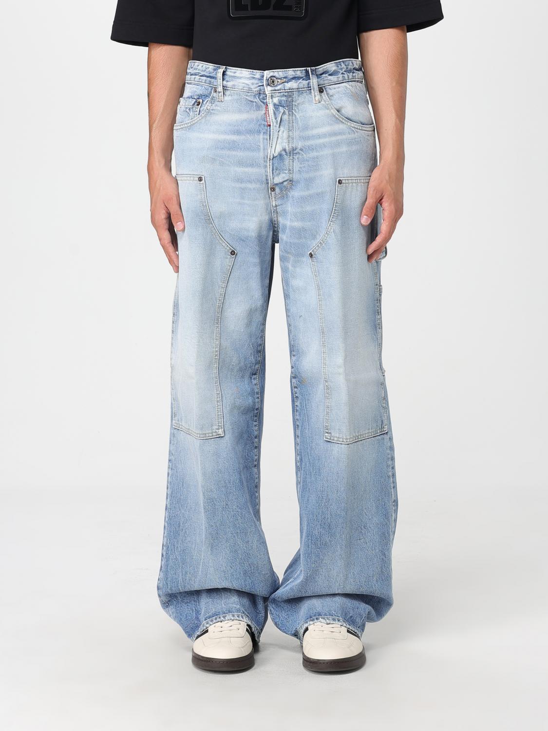 Dsquared2 Jeans Men Color Denim In Blue