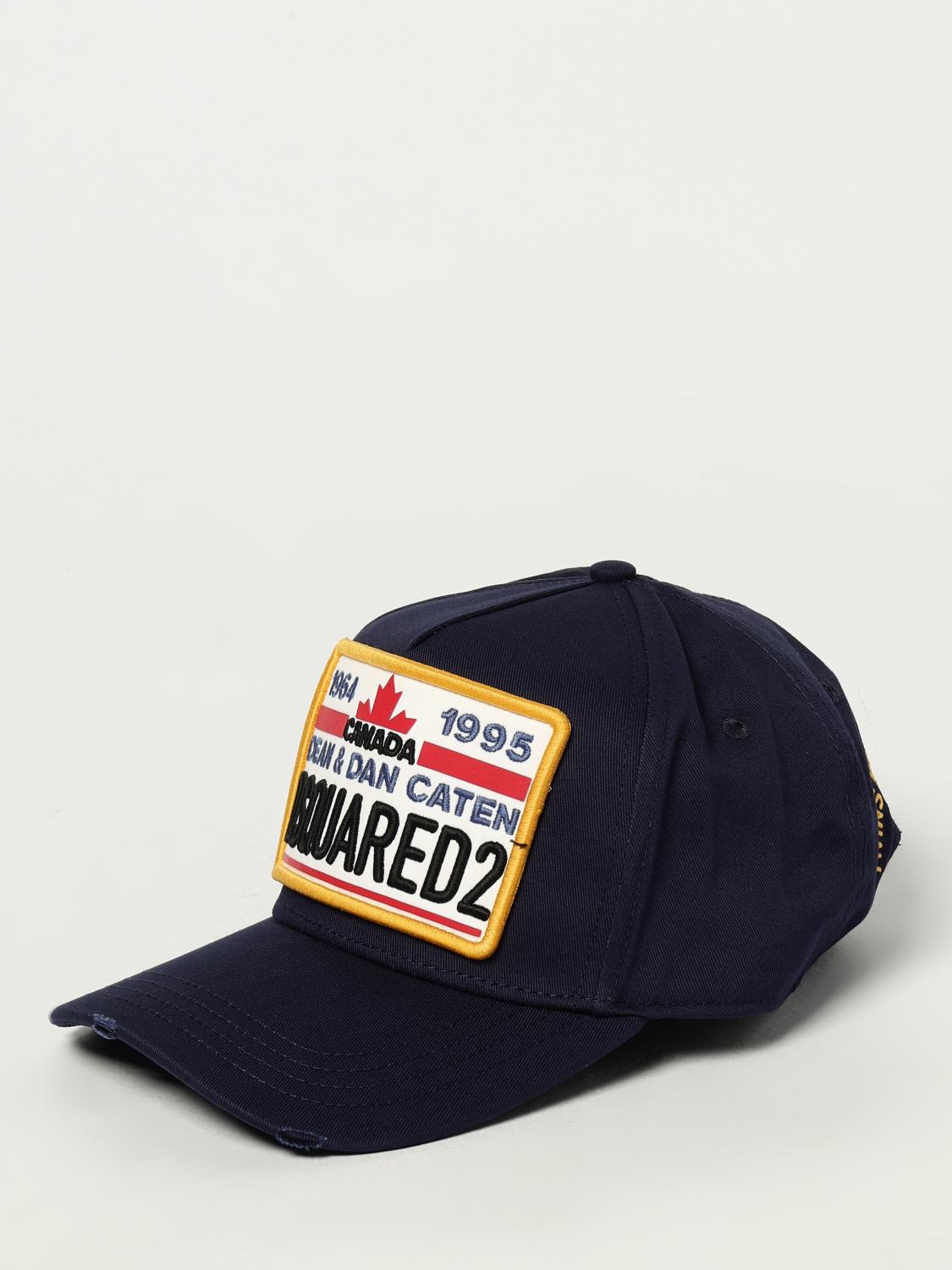 Hat DSQUARED2 Men color Navy Hat DSQUARED2 Men color Navy