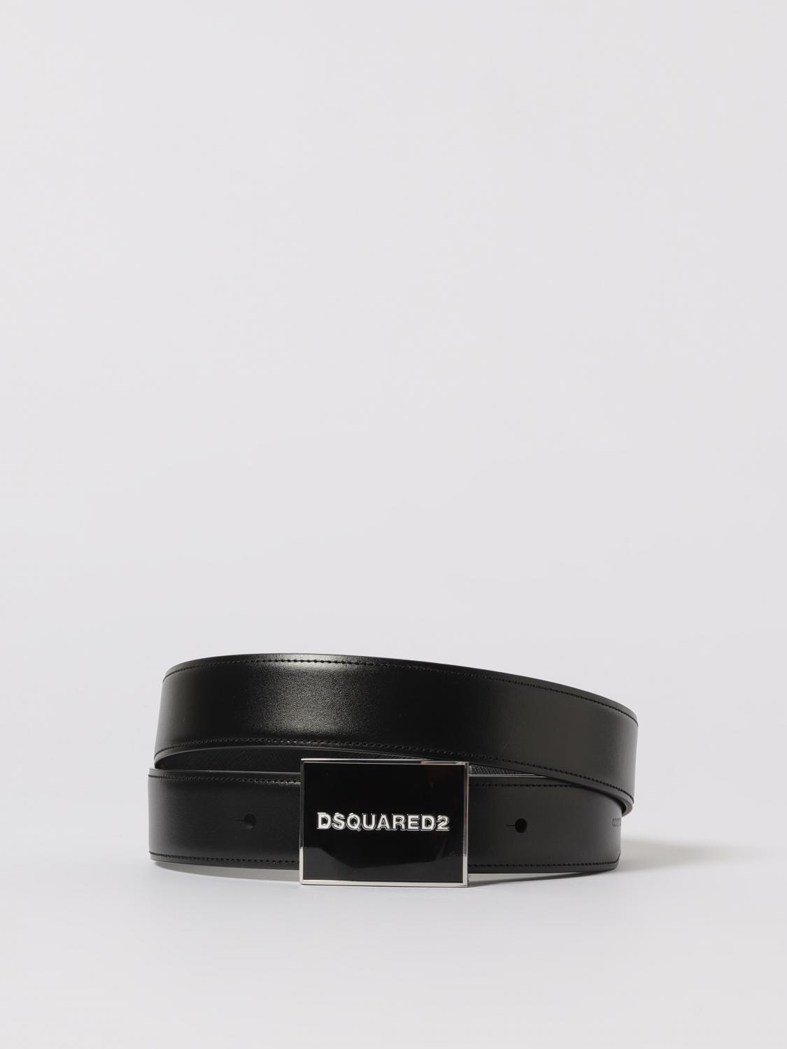Dsquared2 Herren Schwarz Belt Men Color
