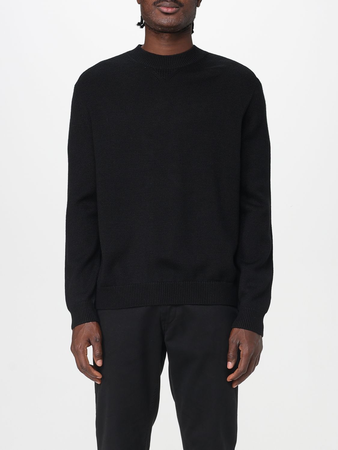 Armani Exchange Sweater Men Color Black In Black