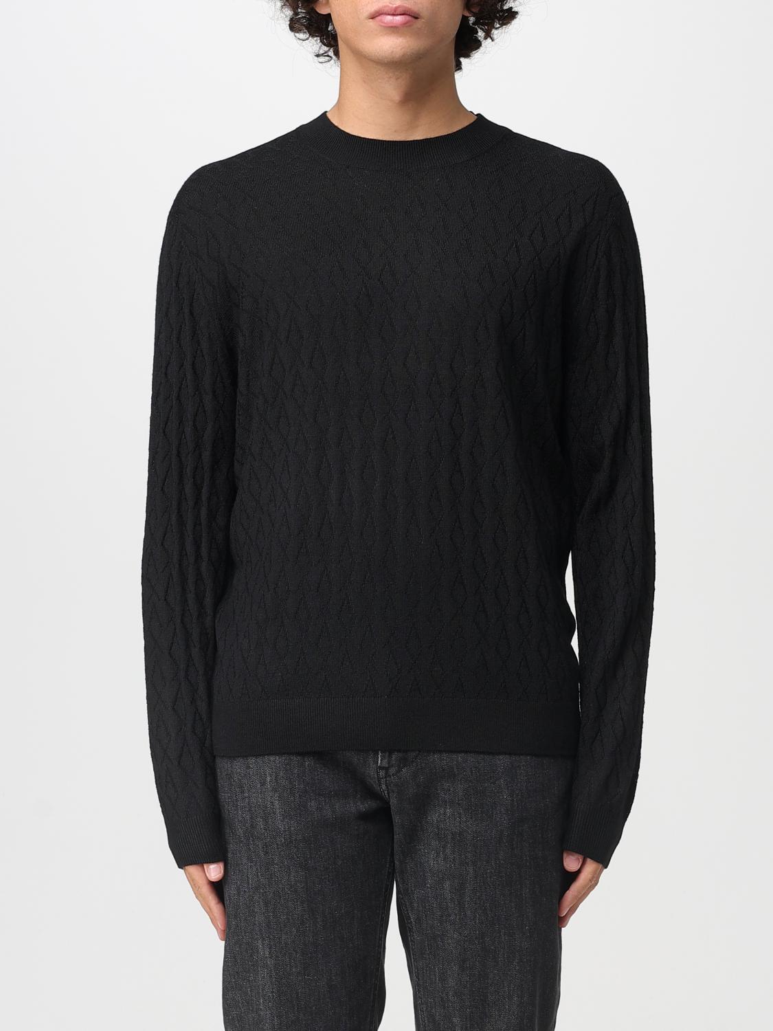 Armani Exchange Herren Schwarz Sweater Men Color