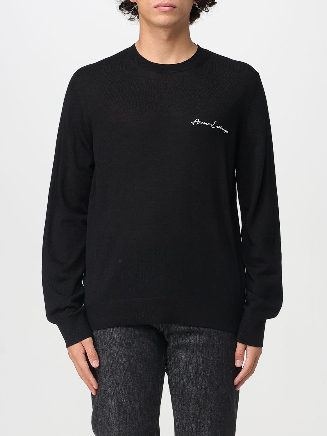 Armani Exchange Sweater  Men Color Black In Black