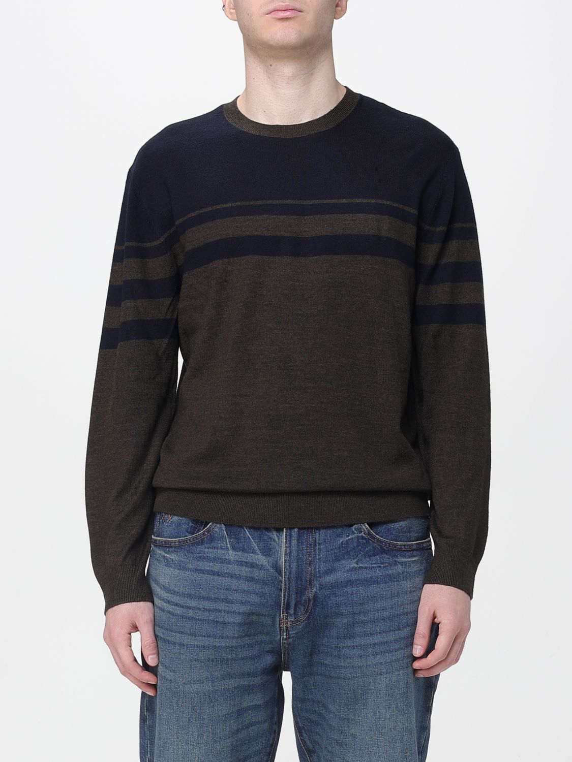 Armani Exchange Sweater  Men Color Dark In Brown