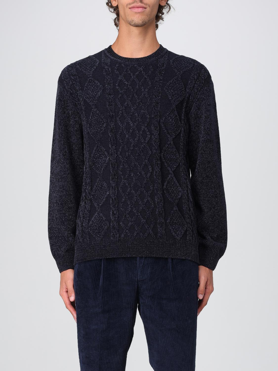 Armani Exchange Sweater  Men Color Navy In Black