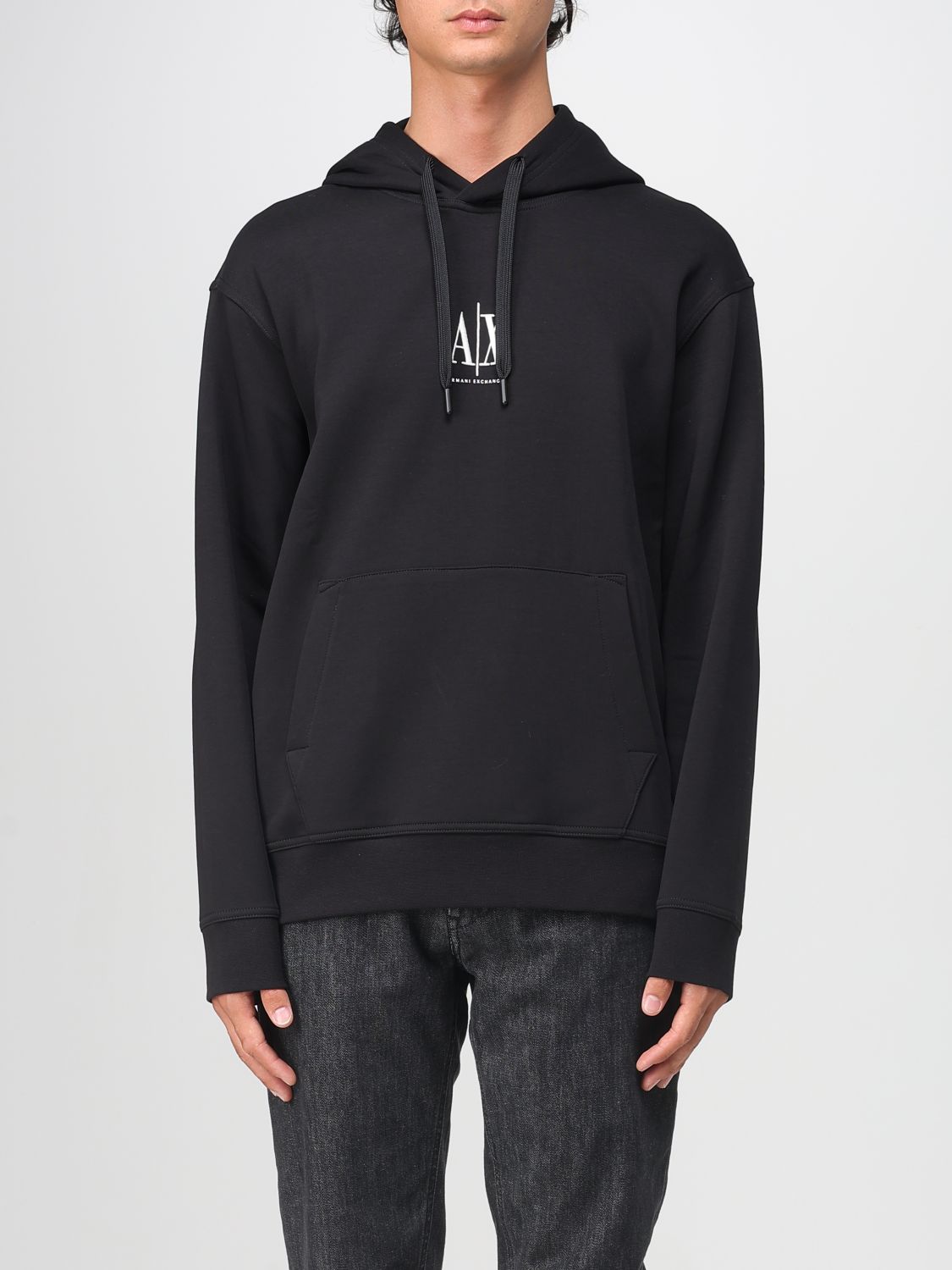 Armani Exchange Sweatshirt  Men Color Black In Black