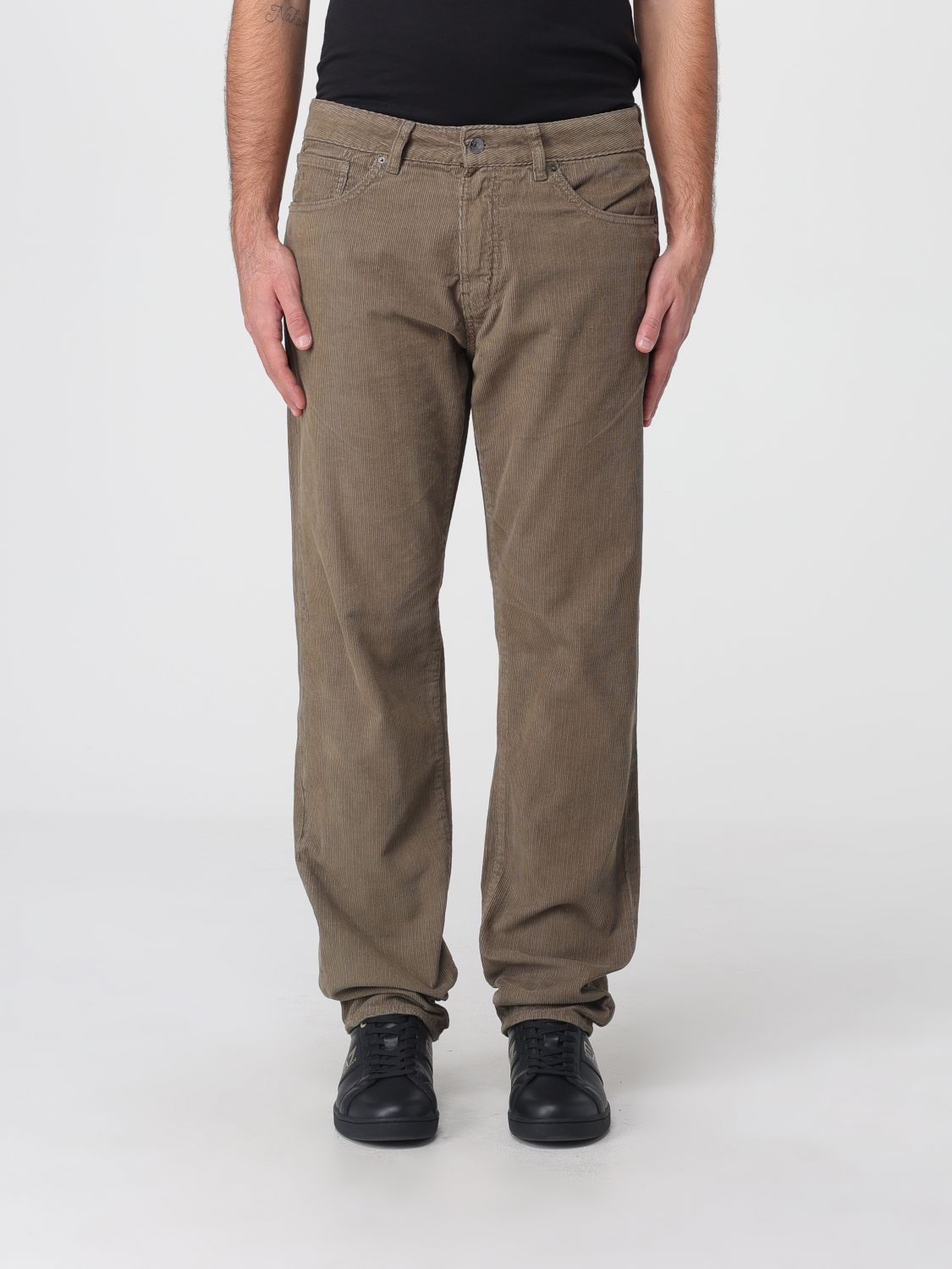 Armani Exchange Pants  Men Color Green In Brown