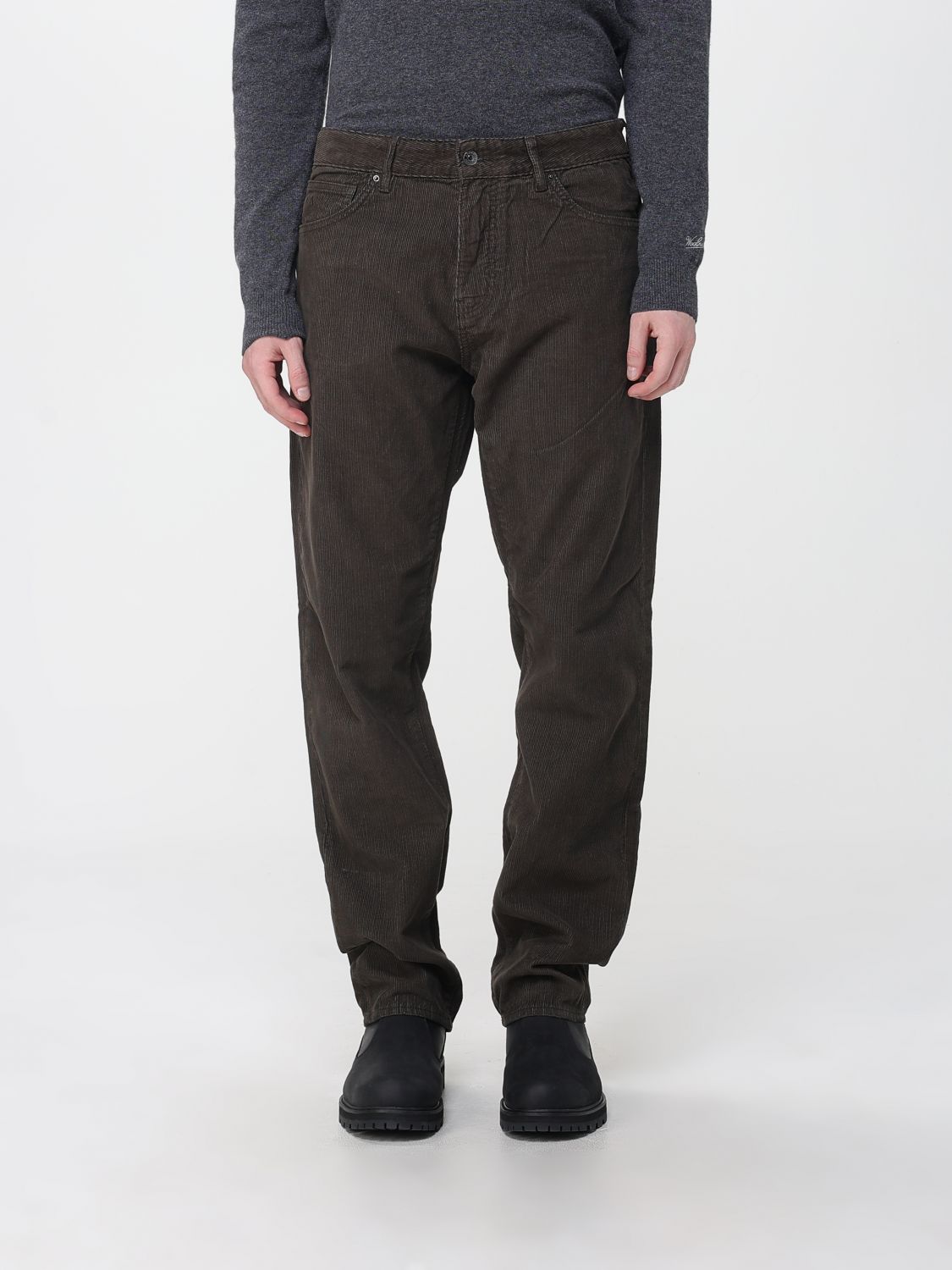 Armani Exchange Pants Men Color Dark In Green