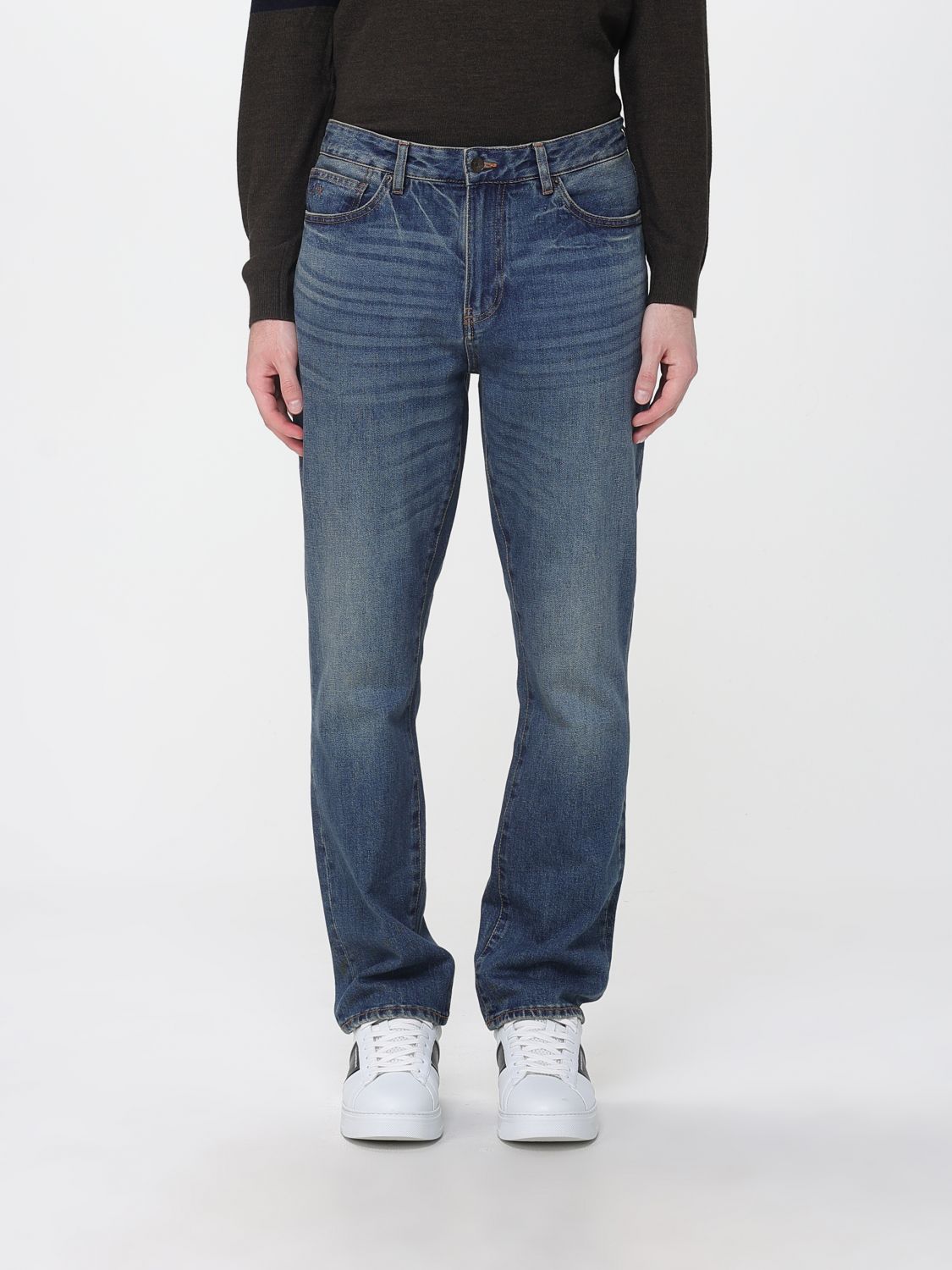 Armani Exchange Jeans  Men Color Denim In Blue