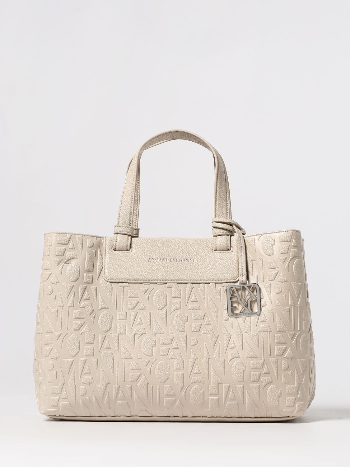 Armani Exchange Shoulder Bag  Woman Color Yellow Cream In Yellow
