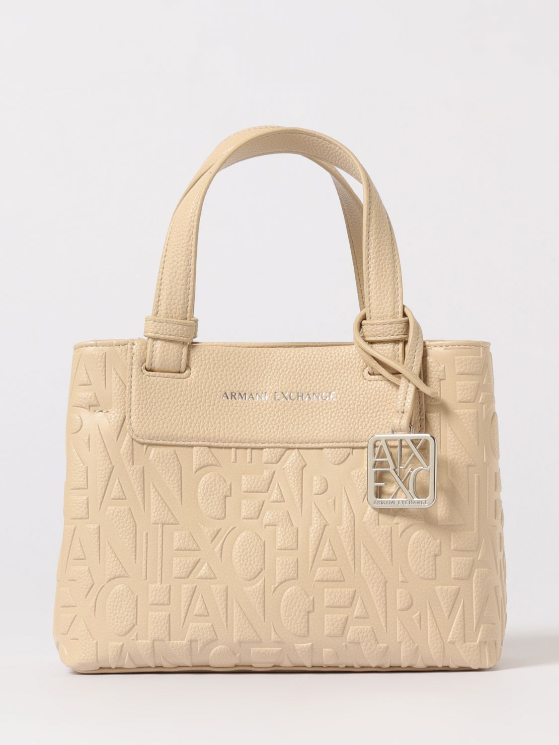 Armani Exchange Handbag  Woman Color Yellow Cream In Yellow