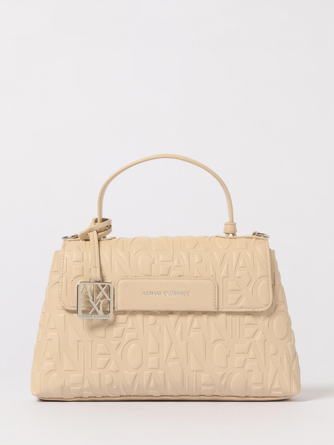 Armani Exchange Shoulder Bag  Woman Color Yellow Cream In Yellow