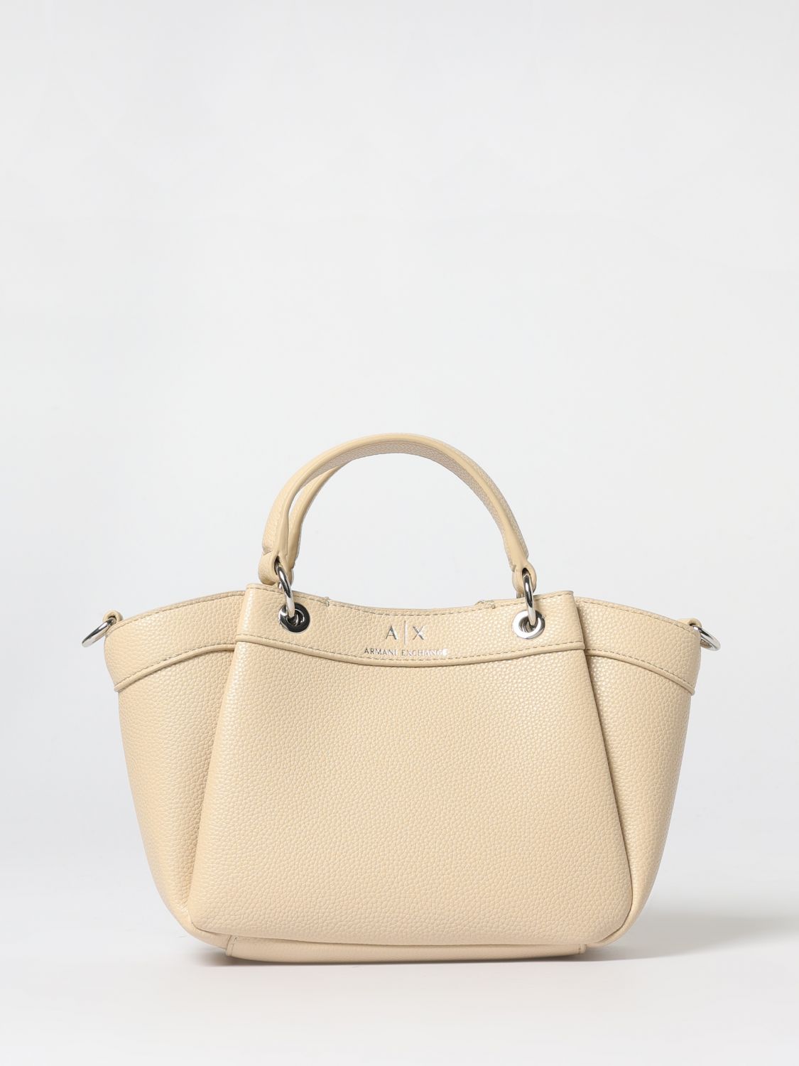 Armani Exchange Handbag  Woman Color Yellow Cream In Yellow