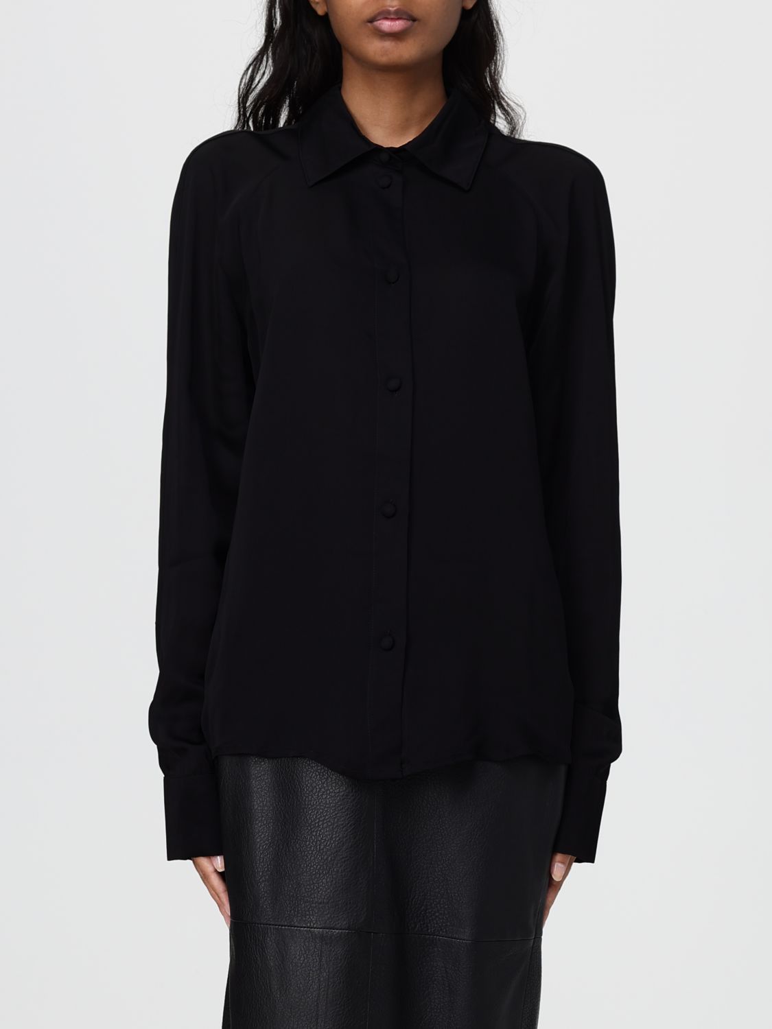 Armani Exchange Shirt  Woman Color Black In Black