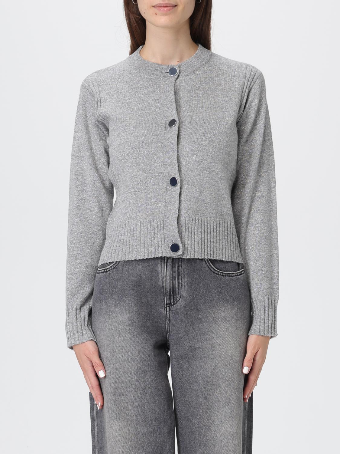 Armani Exchange Sweater  Woman Color Silver In Gray